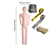 Inflatable Mannequin Prop for DIY Halloween Decoration Retail Clothing Shops without Pump