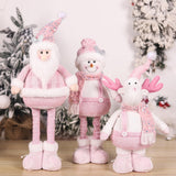 Maxbell Christmas Doll Santa Table Centerpiece for Festivals Indoor Outdoor New Year