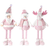 Maxbell Christmas Doll Santa Table Centerpiece for Festivals Indoor Outdoor New Year