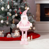 Maxbell Christmas Doll Santa Table Centerpiece for Festivals Indoor Outdoor New Year