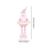 Maxbell Christmas Doll Santa Table Centerpiece for Festivals Indoor Outdoor New Year