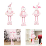 Maxbell Christmas Doll Santa Table Centerpiece for Festivals Indoor Outdoor New Year