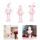 Maxbell Christmas Doll Santa Table Centerpiece for Festivals Indoor Outdoor New Year