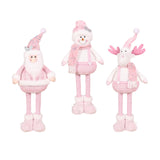 Maxbell Christmas Doll Santa Table Centerpiece for Festivals Indoor Outdoor New Year