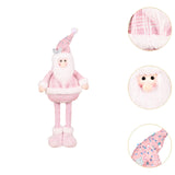 Maxbell Christmas Doll Santa Table Centerpiece for Festivals Indoor Outdoor New Year