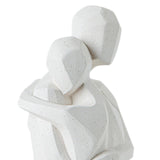 Maxbell Lover Figurine Ceramic Romantic Tabletop Ornament for Bookshelf Desk Cabinet