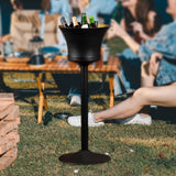 Maxbell Standing Ice Bucket Thickened Outdoor Bar Supplies for Restaurants Bar Party