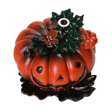 Halloween Pumpkin Fragrant Burner Sculpture for Living Room Libraries Desktop