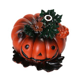 Halloween Pumpkin Fragrant Burner Sculpture for Living Room Libraries Desktop