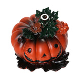 Halloween Pumpkin Fragrant Burner Sculpture for Living Room Libraries Desktop