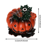 Halloween Pumpkin Fragrant Burner Sculpture for Living Room Libraries Desktop