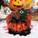 Halloween Pumpkin Fragrant Burner Sculpture for Living Room Libraries Desktop