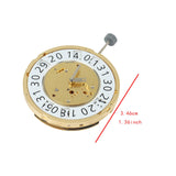 Watch Movement Fine Workmanship Sturdy 3.46cm Diameter for Watch Spare Parts