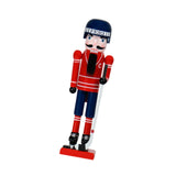 Christmas Wood Ice Hockey Athlete Nutcracker for Holiday Tradition Versatile