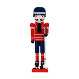 Christmas Wood Ice Hockey Athlete Nutcracker for Holiday Tradition Versatile