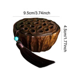 Maxbell Wooden Incense Burner Handmade Incense Holder for Bedroom Housewarming Party