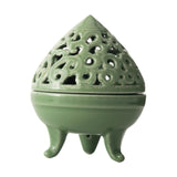 Maxbell Incense Burner with Lid Incense Stick Holder for Tea Room Stick Incense Home A