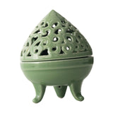 Maxbell Incense Burner with Lid Incense Stick Holder for Tea Room Stick Incense Home A