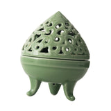 Maxbell Incense Burner with Lid Incense Stick Holder for Tea Room Stick Incense Home A
