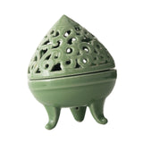 Maxbell Incense Burner with Lid Incense Stick Holder for Tea Room Stick Incense Home A