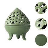 Maxbell Incense Burner with Lid Incense Stick Holder for Tea Room Stick Incense Home A