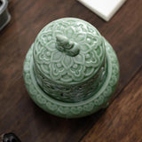 Maxbell Incense Burner with Lid Incense Stick Holder for Tea Room Stick Incense Home B