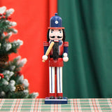 Maxbell Nutcracker Figurine Crafts Christmas Decor for Christmas Tree Holiday Garden