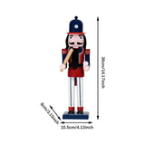 Maxbell Nutcracker Figurine Crafts Christmas Decor for Christmas Tree Holiday Garden