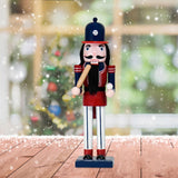 Maxbell Nutcracker Figurine Crafts Christmas Decor for Christmas Tree Holiday Garden