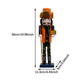 Maxbell Nutcracker Figurine Ornament Christmas Decoration for Home Party Living Room
