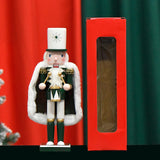 Maxbell Christmas Nutcracker Classic Holiday Collectibles for Fireplace Shelves Home