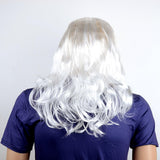 Maxbell Santa Wig and Beard Christmas Cosplay for Halloween Performance Themed Party