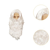 Maxbell Santa Wig and Beard Christmas Cosplay for Halloween Performance Themed Party