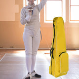 Maxbell Fencing Storage Bag Sturdy Fencing Backpack for Adults Professional Children yellow