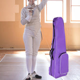 Maxbell Fencing Storage Bag Sturdy Fencing Backpack for Adults Professional Children violet