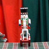 Maxbell Wooden Nutcrackers Rocking Horse Nutcracker Figures for Festival Props Table