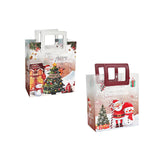 Maxbell Christmas Gift Bag Cute Christmas Treat Bag Candy Bag for Xmas Party Holiday white