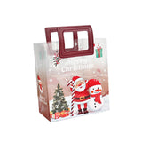 Maxbell Christmas Gift Bag Cute Christmas Treat Bag Candy Bag for Xmas Party Holiday red