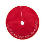 Maxbell Christmas Tree Skirt Round Xmas Tree Mat for Indoor Outdoor New Year Holiday 32inch