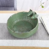 Maxbell Flower Pot Bonsai Pot Bamboo Tray 10 inch Large Planter Home Small Ornaments