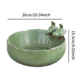 Maxbell Flower Pot Bonsai Pot Bamboo Tray 10 inch Large Planter Home Small Ornaments