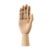 Wooden Hand Mannequin Right Hand Multiple Uses Movable Joint Wood Hand Model Medium