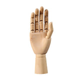 Wooden Hand Mannequin Right Hand Multiple Uses Movable Joint Wood Hand Model Medium