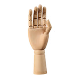 Wooden Hand Mannequin Right Hand Multiple Uses Movable Joint Wood Hand Model Large