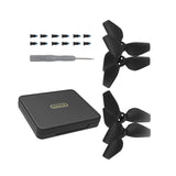 4 Pieces Spare Parts with Screws Mini Box Propellers Blade Props Box for Neo Black