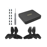 4 Pieces Spare Parts with Screws Mini Box Propellers Blade Props Box for Neo Black