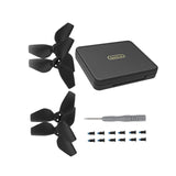 4 Pieces Spare Parts with Screws Mini Box Propellers Blade Props Box for Neo Black