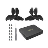 4 Pieces Spare Parts with Screws Mini Box Propellers Blade Props Box for Neo Black