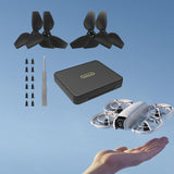 4 Pieces Spare Parts with Screws Mini Box Propellers Blade Props Box for Neo Black