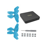 4 Pieces Spare Parts with Screws Mini Box Propellers Blade Props Box for Neo Blue